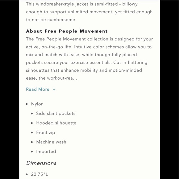 Free People On The Rise Jacket NWOT - Picture 8 of 8